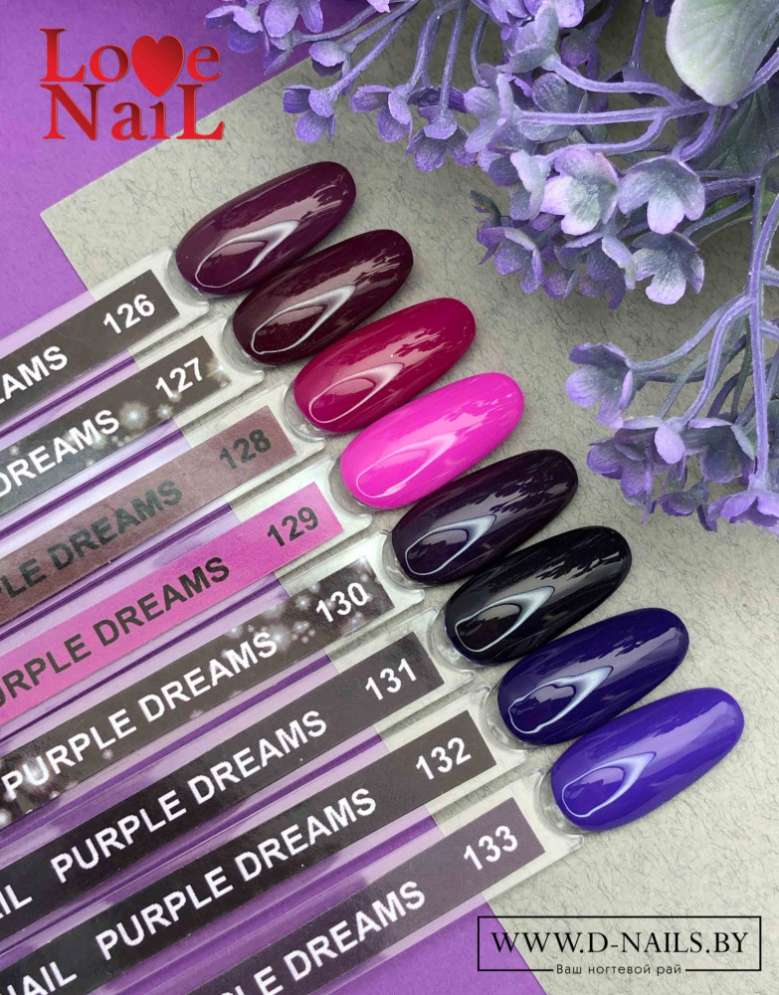 .Палитра гель-лаков LOVE NAIL 