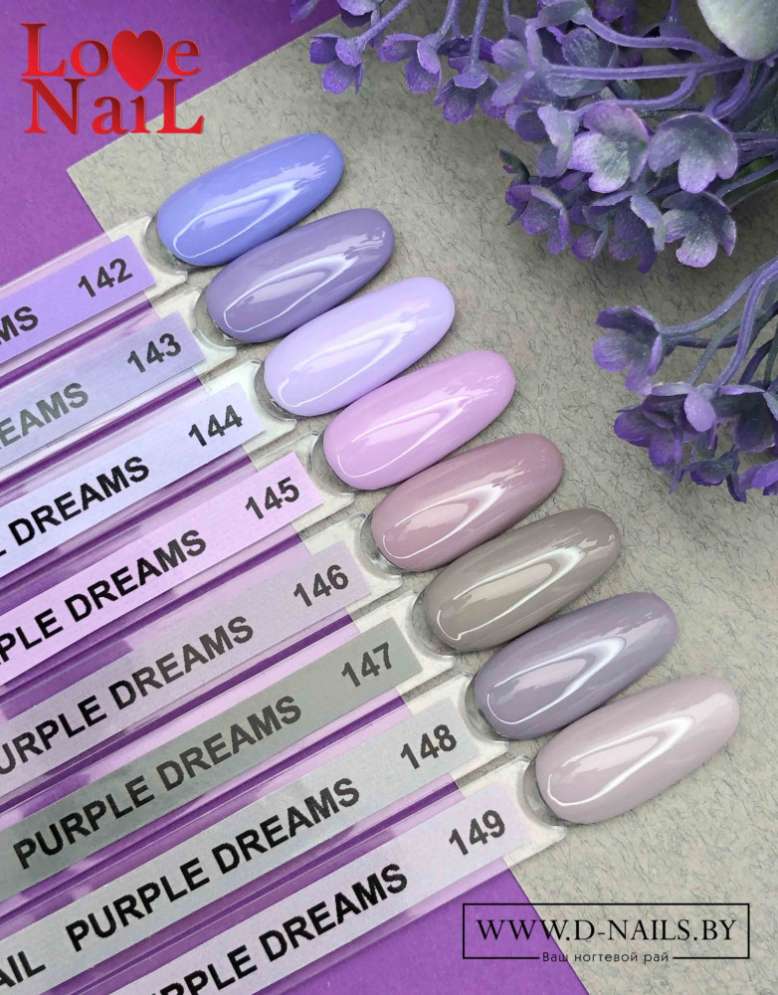.Палитра гель-лаков LOVE NAIL 