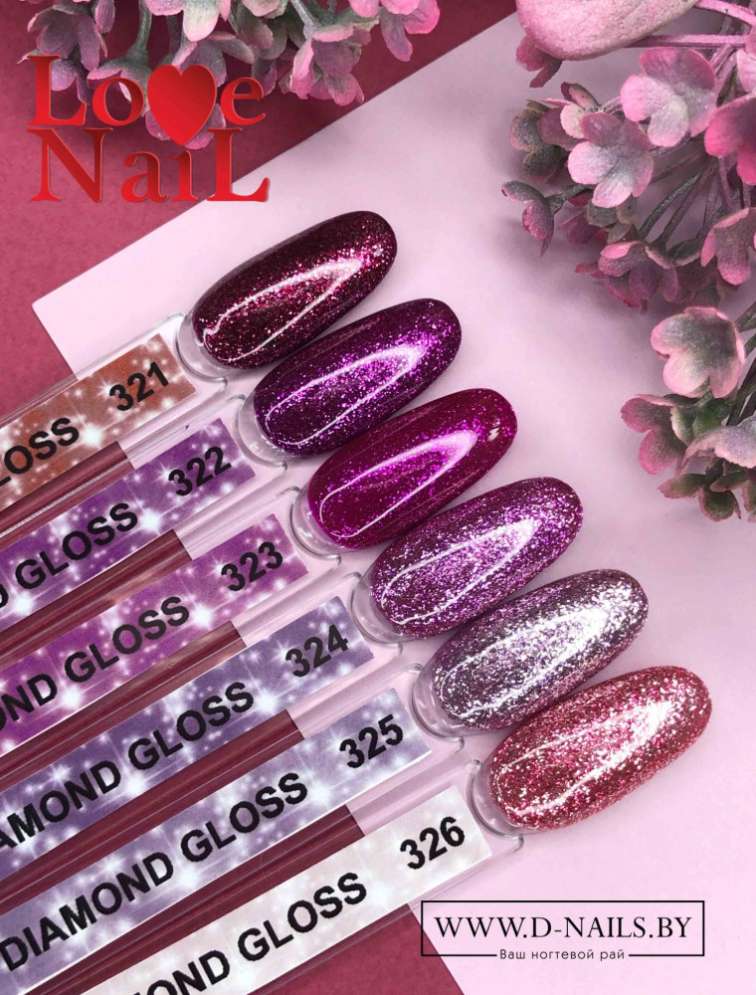 .Палитра гель-лаков LOVE NAIL 