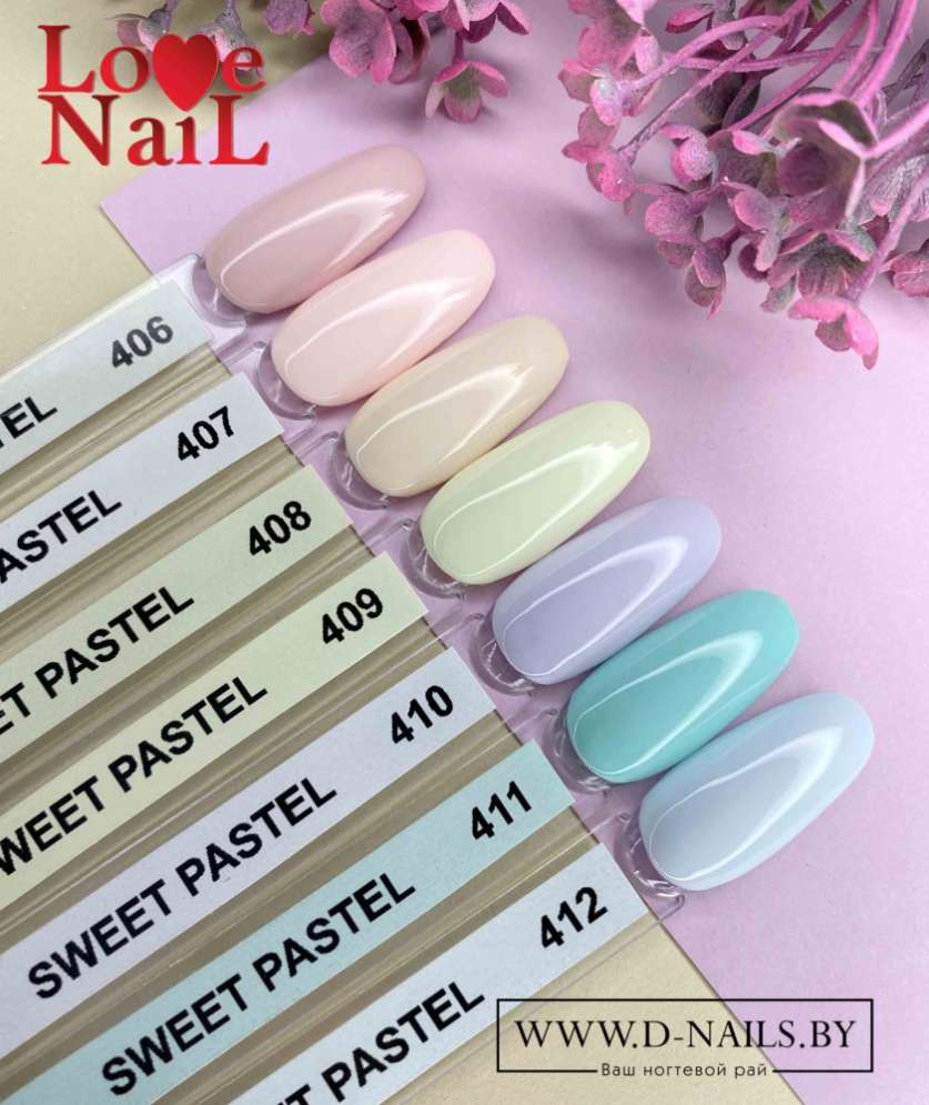 .Палитра гель-лаков LOVE NAIL 