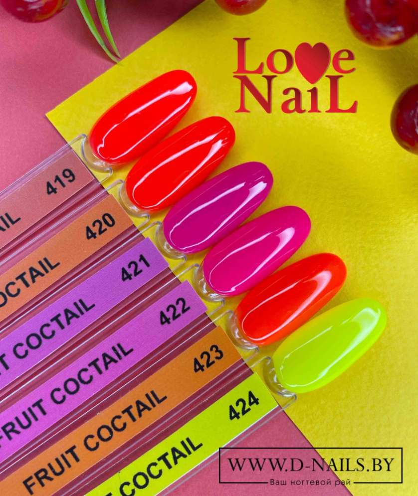 .Палитра гель-лаков LOVE NAIL 