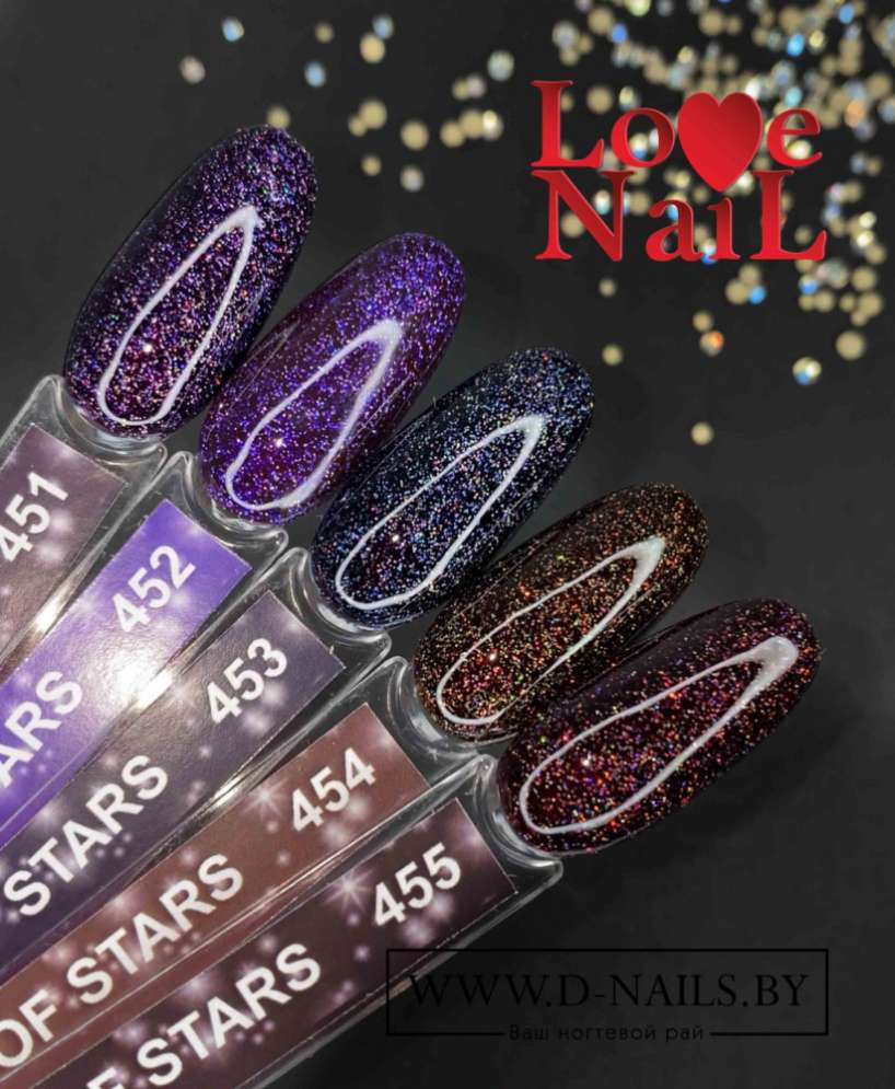 .Палитра гель-лаков LOVE NAIL 