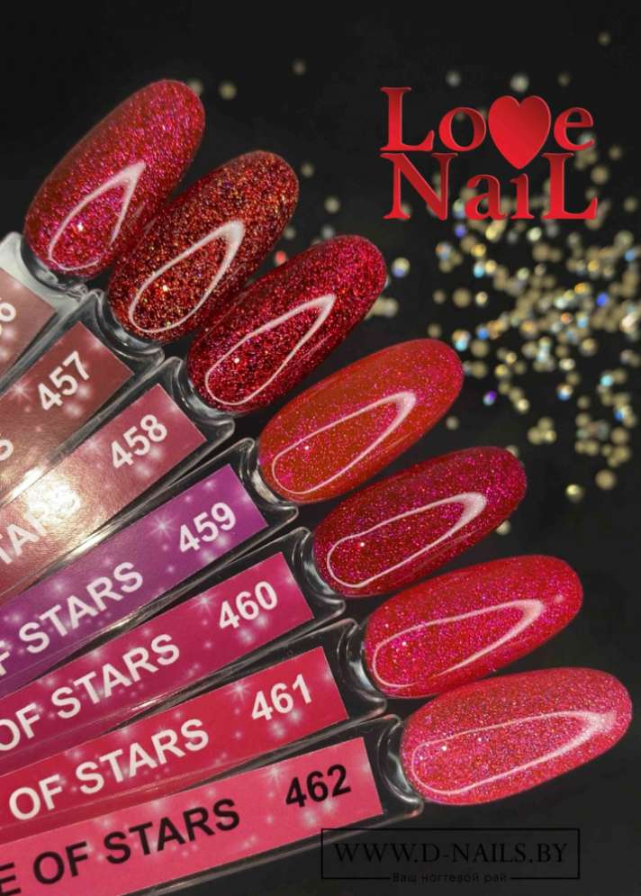 .Палитра гель-лаков LOVE NAIL 