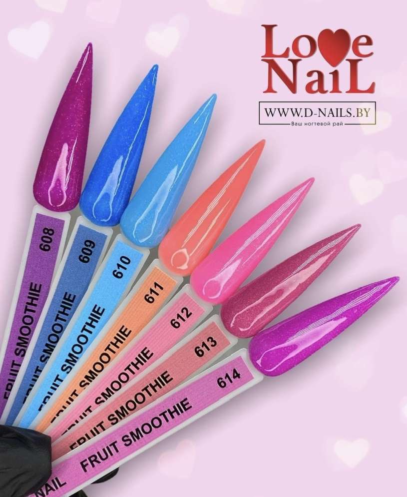 .Палитра гель-лаков LOVE NAIL 