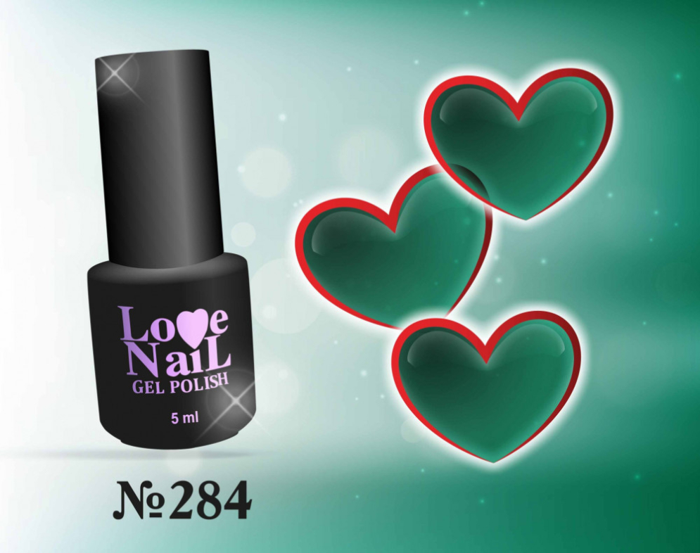 284 LOVE NAIL ГЕЛЬ ЛАК класса Premium 