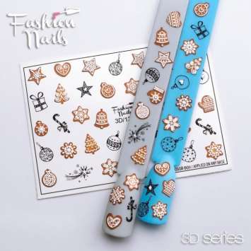Fashion Nails Слайдер-дизайн 3D № 137