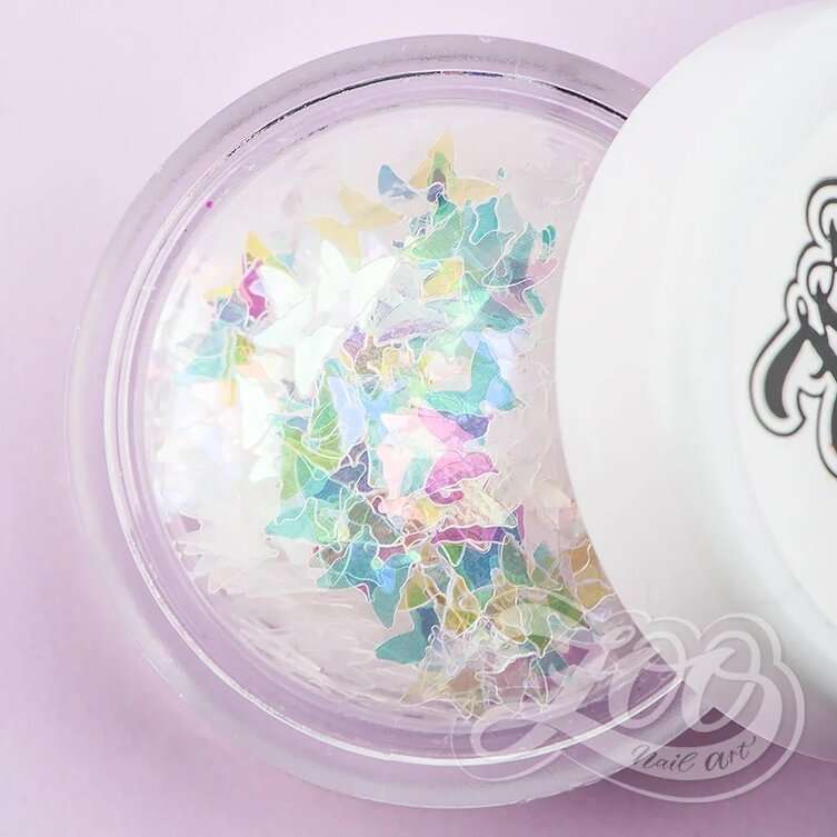 1233 Камифубуки 1 г радужные бабочки 3 мм