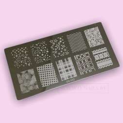 Пластина для стемпинга DN-002