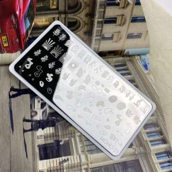 Пластина для стемпинга Mono 03