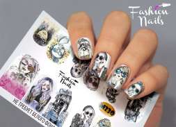 Fashion Nails Слайдер-дизайн METALLIC № 230