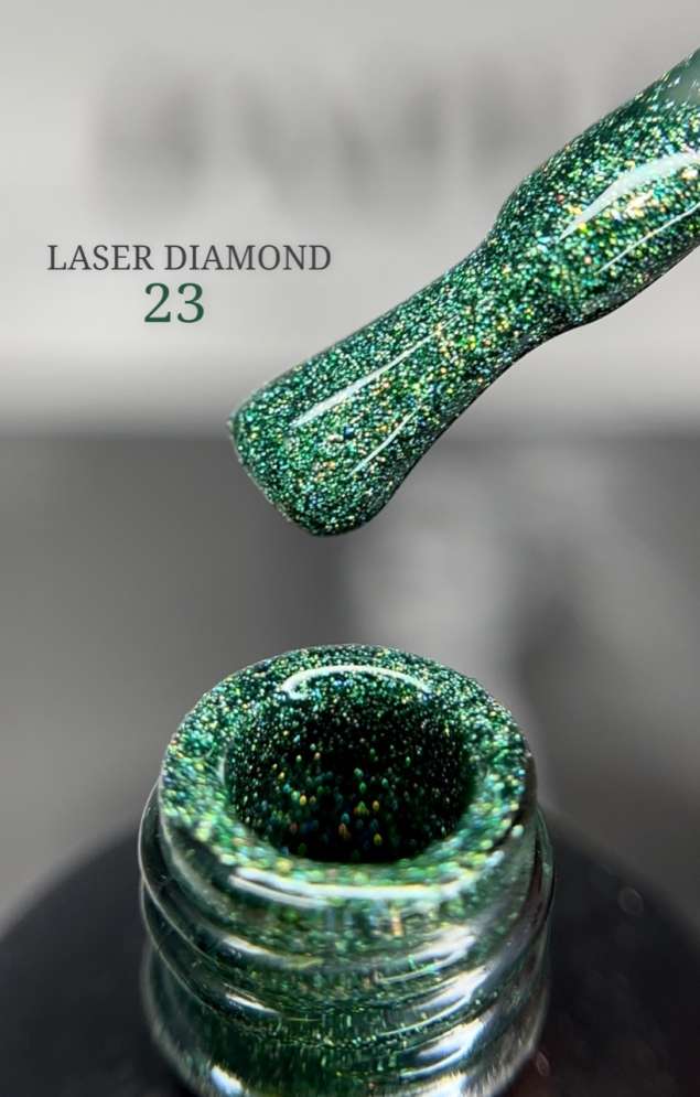 LD23 Гель-лак ROYAL Лазер Даймонд 10 ml             
