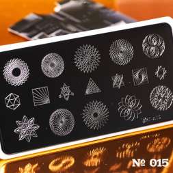 Пластина для стемпинга А015