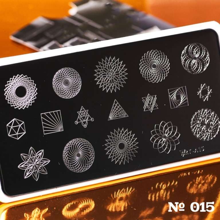 Пластина для стемпинга А015