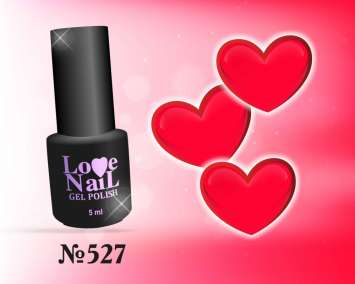 527 LOVE NAIL ГЕЛЬ ЛАК класса Premium            
