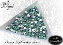 Стразы ss10 Green Opal 2.7-2.9mm 100шт     