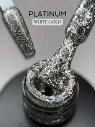 Гель-лак ROYAL Платинум "WHITE GOLD" 10 ml 