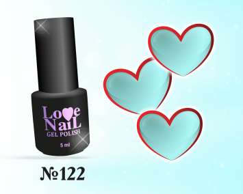 122 LOVE NAIL ГЕЛЬ ЛАК класса Premium 