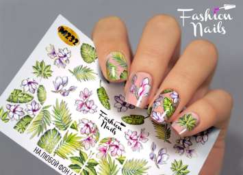 Fashion Nails Слайдер-дизайн METALLIC № 232