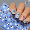 Fashion Nails Слайдер-дизайн WHITE № 53