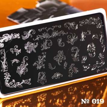 Пластина для стемпинга А019