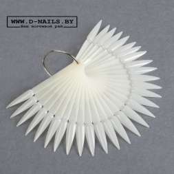 Палитра "стилет "на 50 цветов (цвет типс натуральный)  