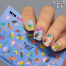 Fashion Nails Слайдер-дизайн WHITE № 70