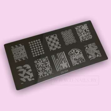 Пластина для стемпинга DN-004