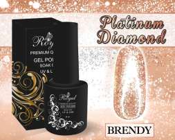 Гель-лак ROYAL Платинум Brendy 10 ml           