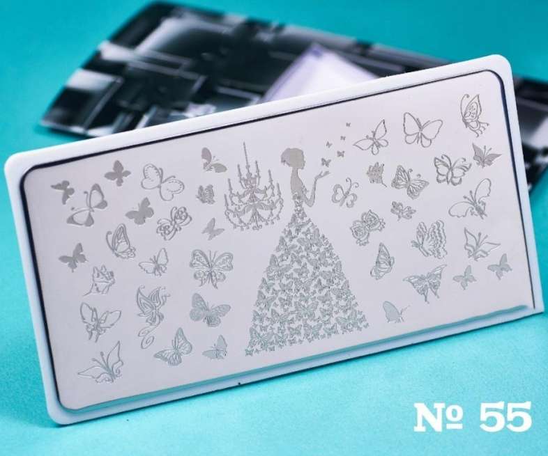 Пластина для стемпинга А055