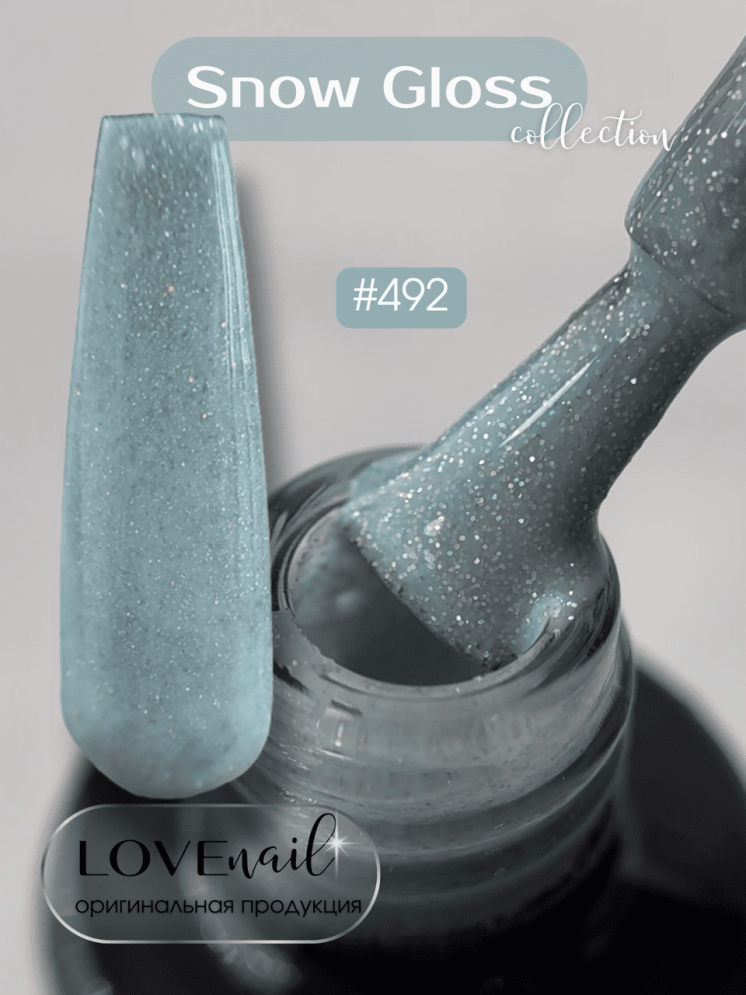 492 LOVE NAIL ГЕЛЬ ЛАК класса Premium      