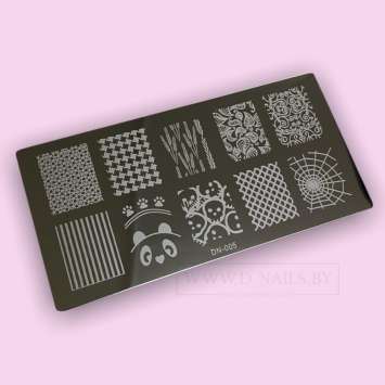 Пластина для стемпинга DN-005