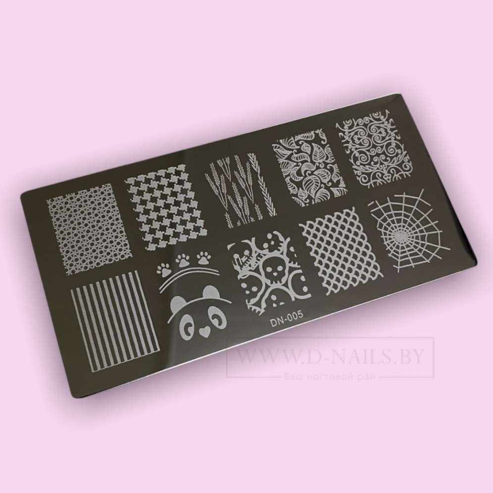 Пластина для стемпинга DN-005