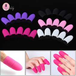 Колпачки Силиконовые для снятия гель-лака (5 шт в уп) 