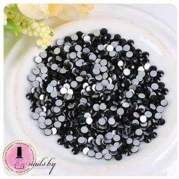 Стразы ss12 Jet Black 3.1-3.3 mm 100шт 