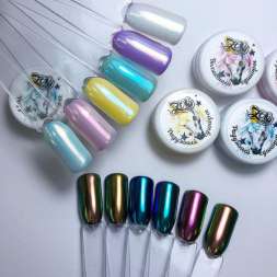 РАДУЖНЫЙ ПИГМЕНТ ДЛЯ ВТИРКИ РОЗОВЫЙ ЕДИНОРОГ №1295, ZOO 0.2 Г