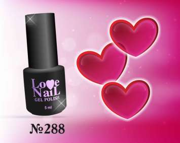 288 LOVE NAIL ГЕЛЬ ЛАК класса Premium  