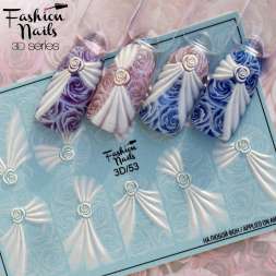 Fashion Nails Слайдер-дизайн 3D № 53