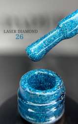 LD26 Гель-лак ROYAL Лазер Даймонд 10 ml                