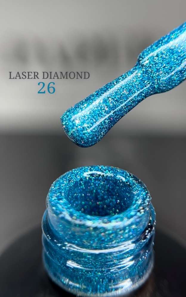 LD26 Гель-лак ROYAL Лазер Даймонд 10 ml                