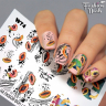 Fashion Nails Слайдер-дизайн WHITE № 74