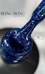 ROYAL Светоотражающий гель-лак "Блинг Блинг" BBR19