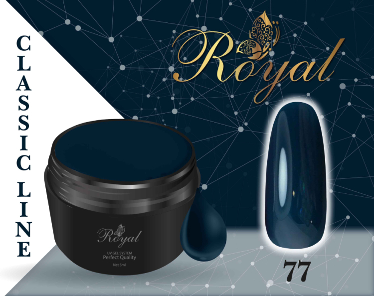 Гель-краска Royal Classic Line 5 ml №77