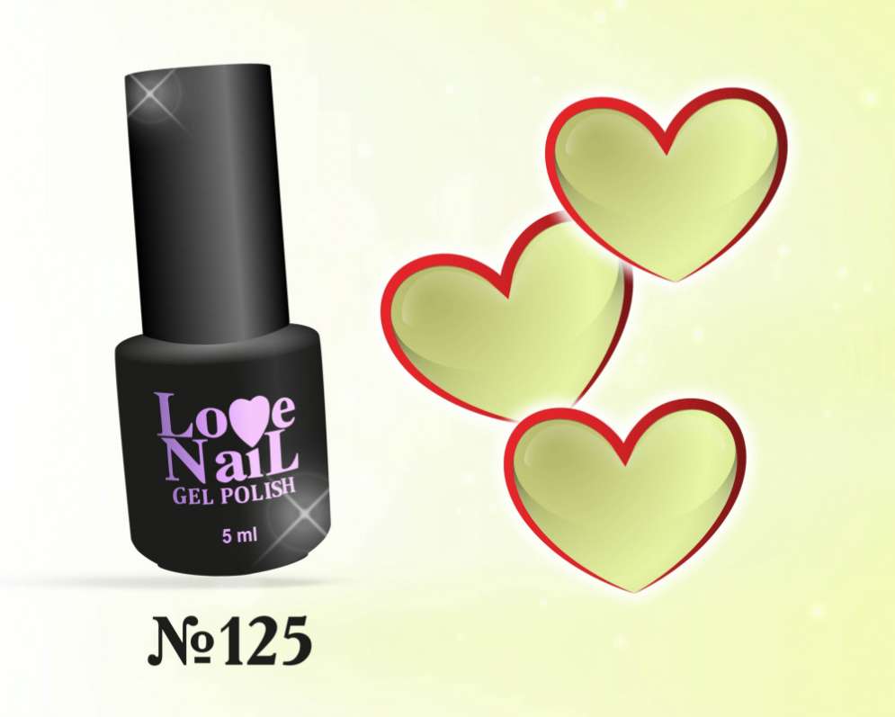 125 LOVE NAIL ГЕЛЬ ЛАК класса Premium 