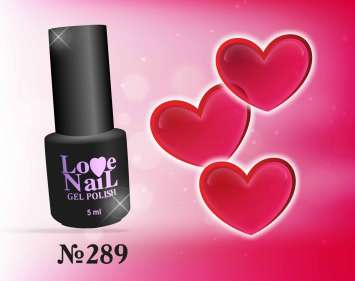 289 LOVE NAIL ГЕЛЬ ЛАК класса Premium   
