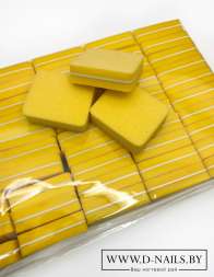 Мини-баф цветной желтый 1 шт