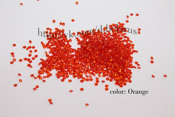 Фианиты Orange 10 шт    