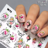Fashion Nails Слайдер-дизайн WHITE № 75