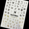 Наклейки Nogtemoda Combi Metallic № 008