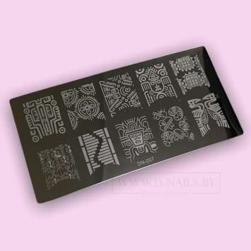 Пластина для стемпинга DN-007