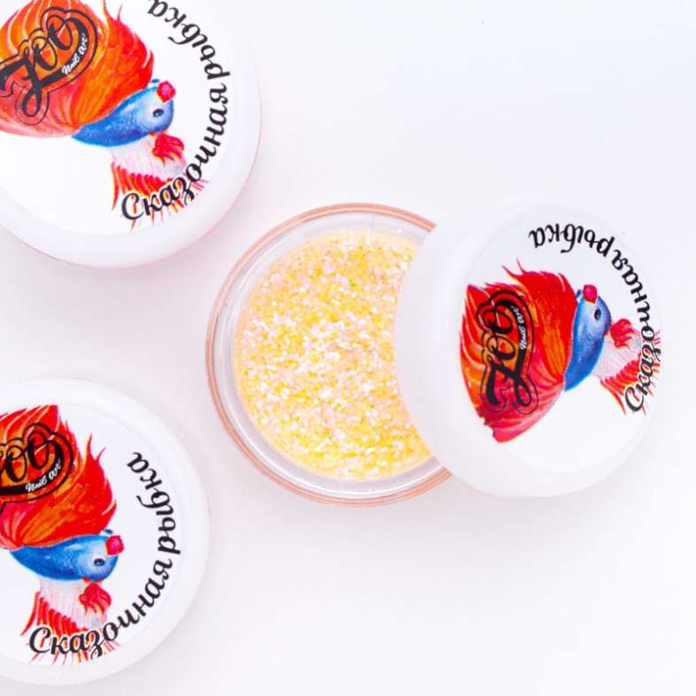 1641 Зеркальный блеск "Сказочная рыбка" 1 г       